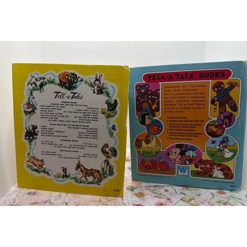 Vintage Disney books